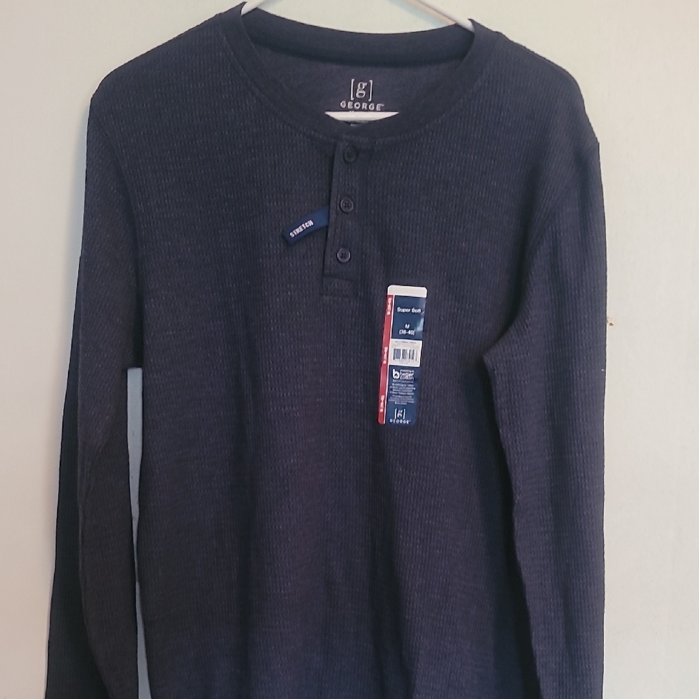 George Black Long Sleeve Tee